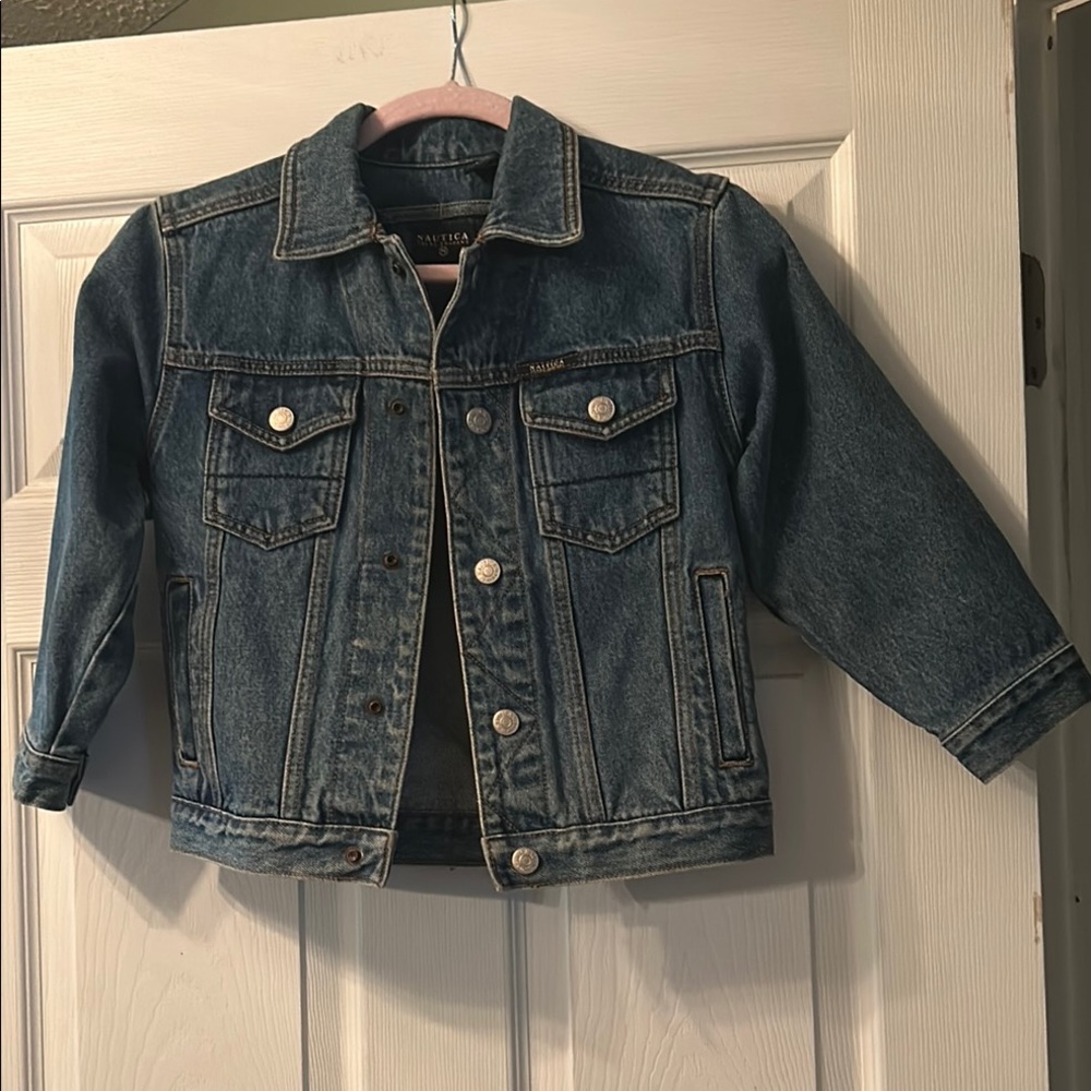 Nautica Blue Vintage Jean Jacket